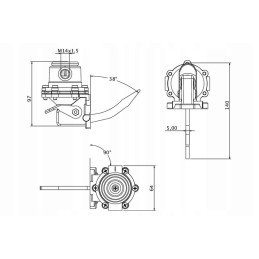 Lamborghini deutz fahr same fuel pump 245193000