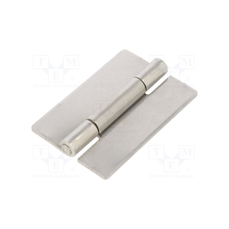 1 pcs x ELESA+GANTER - GN 136-NI-40-60-A - Hinge, Width: 40mm, stainless steel, H: 60mm, for welding