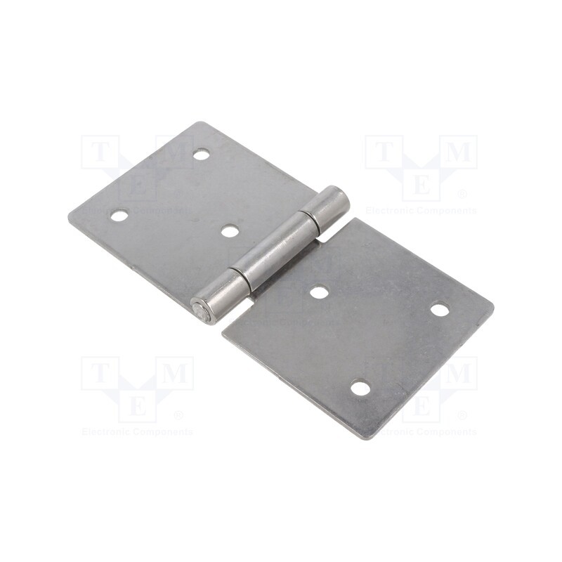 1 pcs x ELESA+GANTER - GN 136-NI-120-60-B - Hinge, Width: 120mm, stainless steel, H: 60mm, Holes pitch: 96/36mm