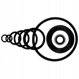 Set of granite sealing rings