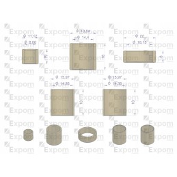 Set of starter sliding bearings b140977 15