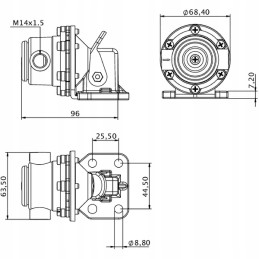 Lamborghini deutz fahr same fuel pump 245192200