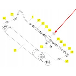 101812326 cylinder hydraulic block