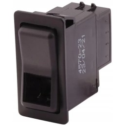 Rocker switch i 0 ii 6 pin without function