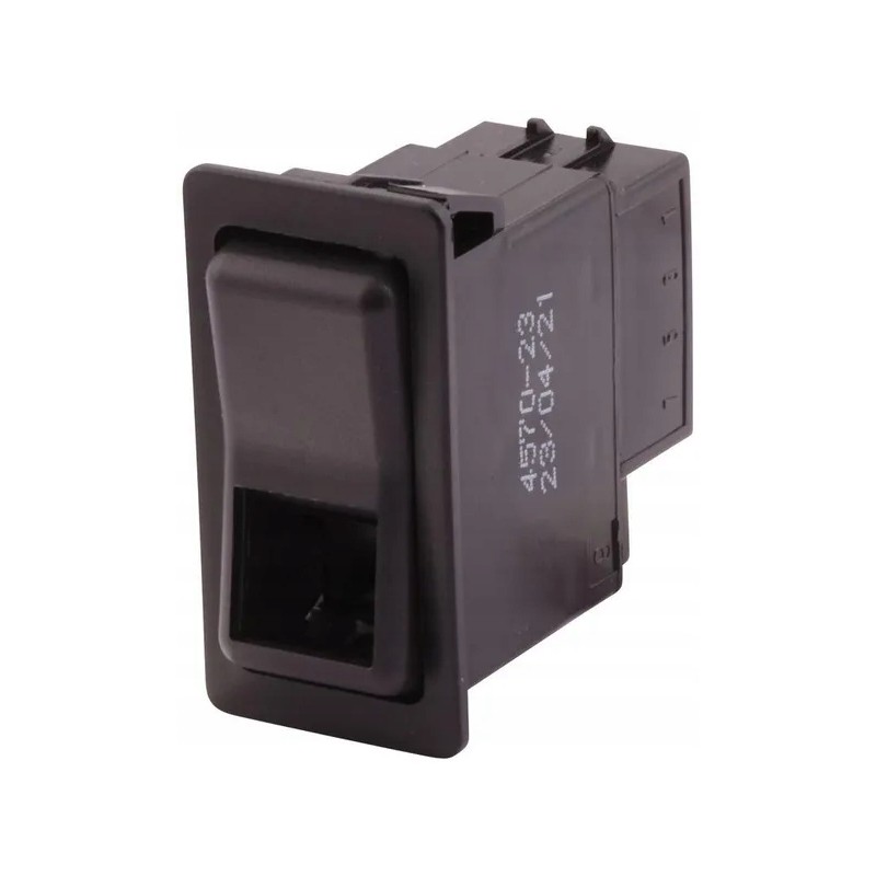 Rocker switch i 0 ii 6 pin without function