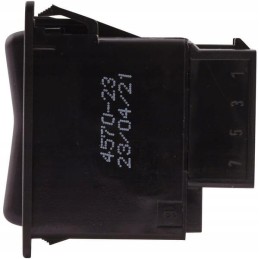 Rocker switch i 0 ii 6 pin without function