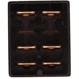 Rocker switch i 0 ii 6 pin without function