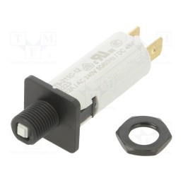 1 pcs x SCHURTER - 4404.0077 - Circuit breaker, 12A, MCB