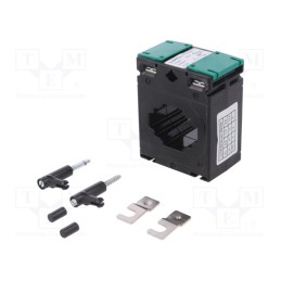 1 pcs x LUMEL - LCTB-6240400800A55 - Current transformer, LCTB, I AC: 800A, 10VA, Body dim: 78x62x40mm