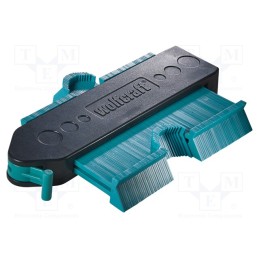 1 pcs x WOLFCRAFT - 6949000 - Profile gauge, L: 180mm, W: 105mm