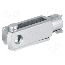 1 pcs x ELESA+GANTER - GN 751-10-40-M10-B - Fork joint, Øhole: 10mm, M10, 1.5, right hand thread,inside, steel