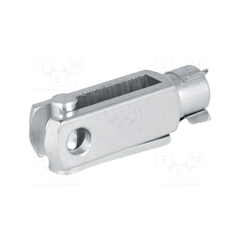 1 pcs x ELESA+GANTER - GN 751-10-40-M10-B - Fork joint, Øhole: 10mm, M10, 1.5, right hand thread,inside, steel