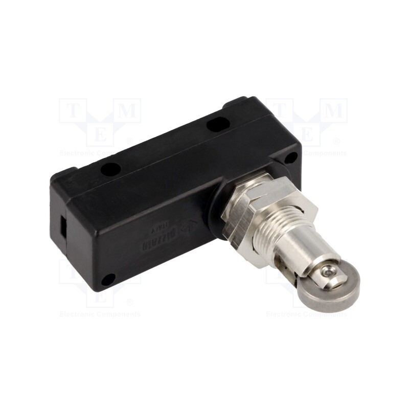 1 pcs x PIZZATO ELETTRICA - MS 15 - Microswitch SNAP ACTION, 16A/250VAC, with roller, SPDT, ON-(ON)