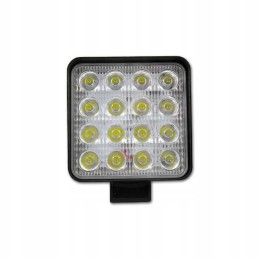 Powerful LED work lamp 10 30v 27w square