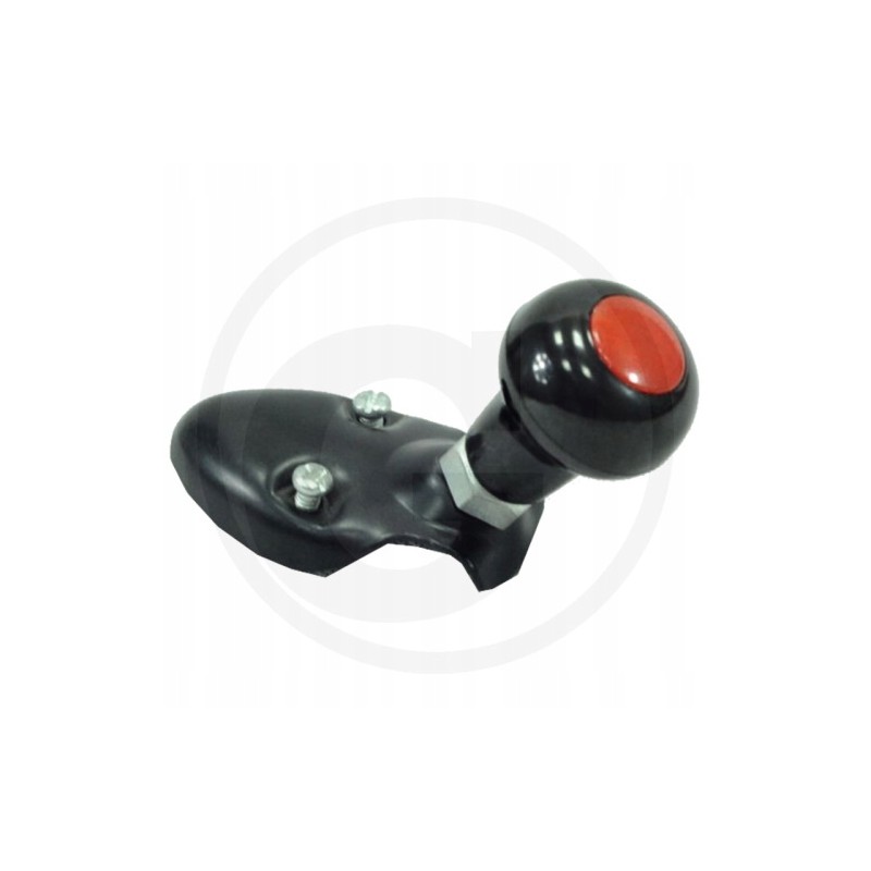 30-degree angle steering knob