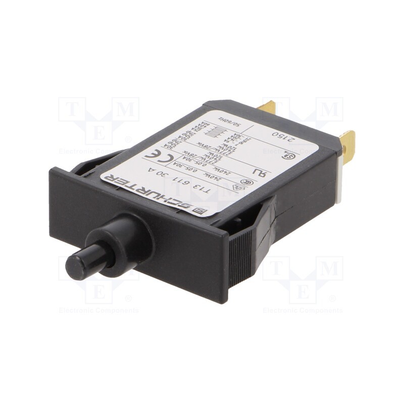 1 pcs x SCHURTER - 4411.0058 - Circuit breaker, 30A, MCB