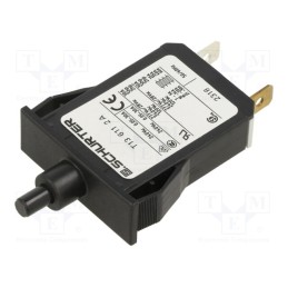 1 pcs x SCHURTER - 4411.0094 - Circuit breaker, 2A, MCB
