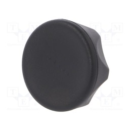 1 pcs x ELESA+GANTER - 221226-C1 - Knob, Ø: 45mm, Int.thread: M8, 13mm, H: 26mm, technopolymer PA