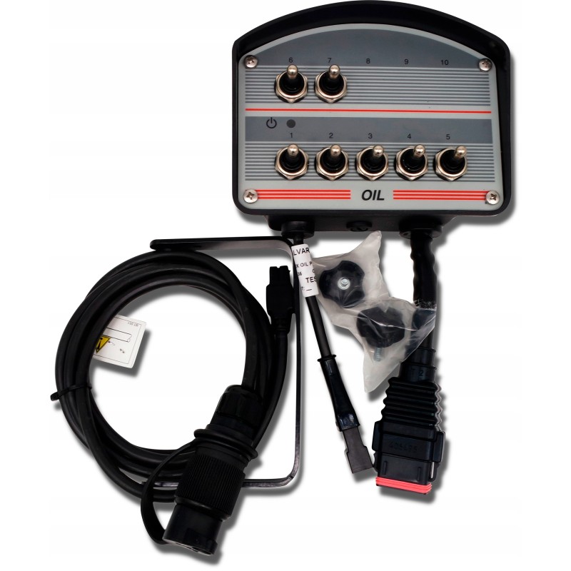 Cetop 12v distributor control panel, 7 buttons