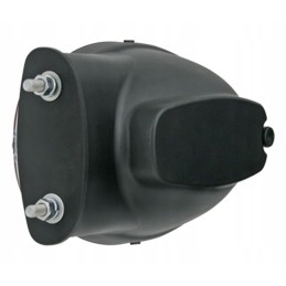 Front lamp for agricultural construction machines