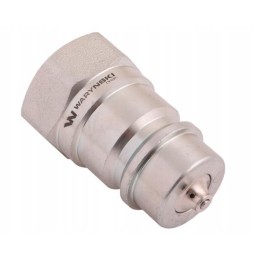 Hydraulic quick connector plug with eliminator c