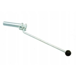 Pin with lever 31x500mm