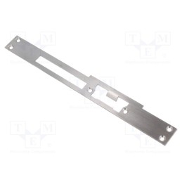 1 pcs x LOCKPOL - 902EP/4/24-RFW - Frontal plate, right,flat, W: 24mm, for electromagnetic lock