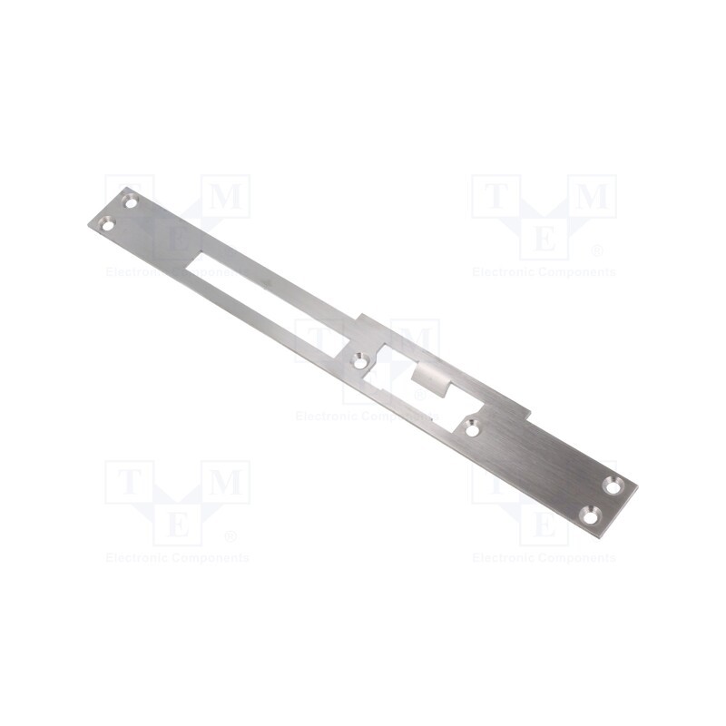 1 pcs x LOCKPOL - 902EP/4/24-RFW - Frontal plate, right,flat, W: 24mm, for electromagnetic lock
