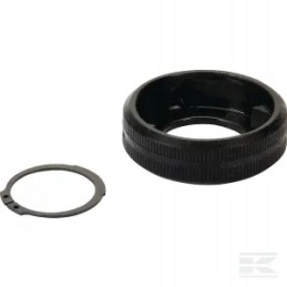 Fighting collar with locking ring set