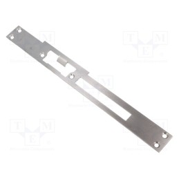 1 pcs x LOCKPOL - 902EL/4/24-RFW - Frontal plate, left,flat, W: 24mm, for electromagnetic lock