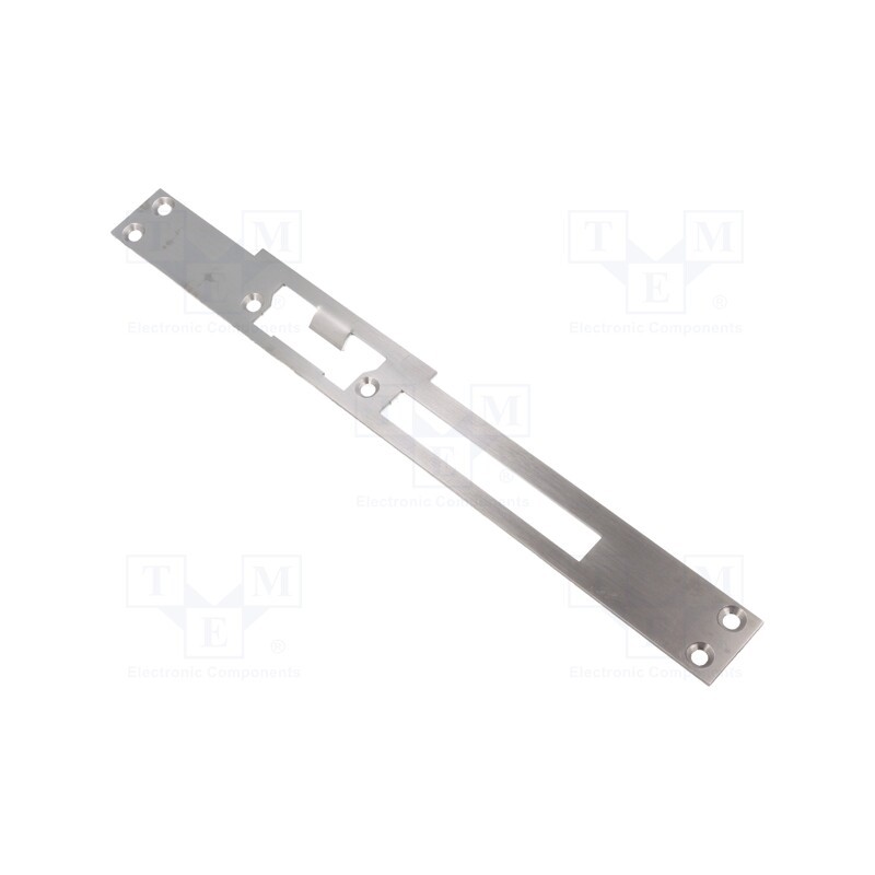 1 pcs x LOCKPOL - 902EL/4/24-RFW - Frontal plate, left,flat, W: 24mm, for electromagnetic lock