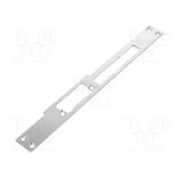 1 pcs x LOCKPOL - 902EL/4/24-RFT - Frontal plate, left,flat, W: 24mm, for electromagnetic lock