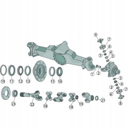 Case ih 72702410 granite mounting plate