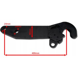 Set of lower link, left, right beam, Mtz arm, category 2