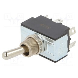 1 pcs x SWITCH COMPONENTS - TB1-2D-DC-5 - Switch: toggle, Pos: 2, DPDT, ON-ON, 21A/14VDC, 50mΩ, 12N, TB/TB1
