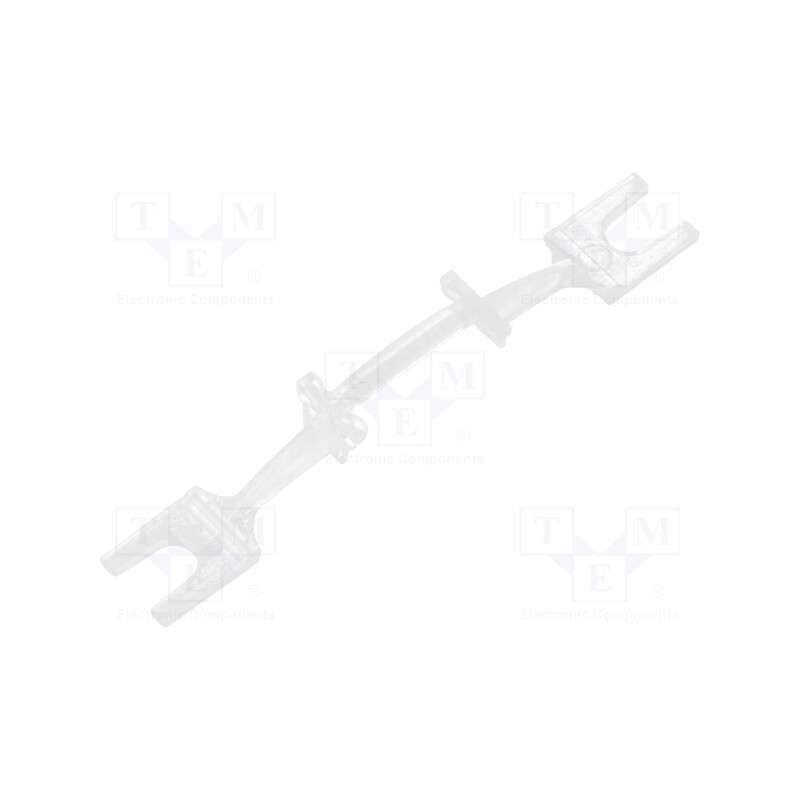 5 pcs x LEDIL - C14353_FLORENCE-1R-CLIP-A - Holder, polycarbonate, transparent, 9x63.5mm