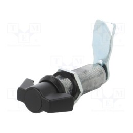 1 pcs x ROZTOCZE - 2.PM60.006-60 - Lock, without cylinder, zinc and aluminium alloy, 60mm