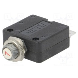 1 pcs x TE Connectivity - W58-XB1A4A-7 - Circuit breaker, Urated: 250VAC, 50VDC, 7A, SPST-NC, Poles: 1, MCB