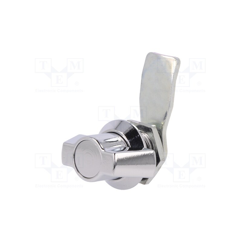 1 pcs x ROZTOCZE - 2.PM18.005-18 - Lock, without cylinder, zinc and aluminium alloy, 18mm, chromium