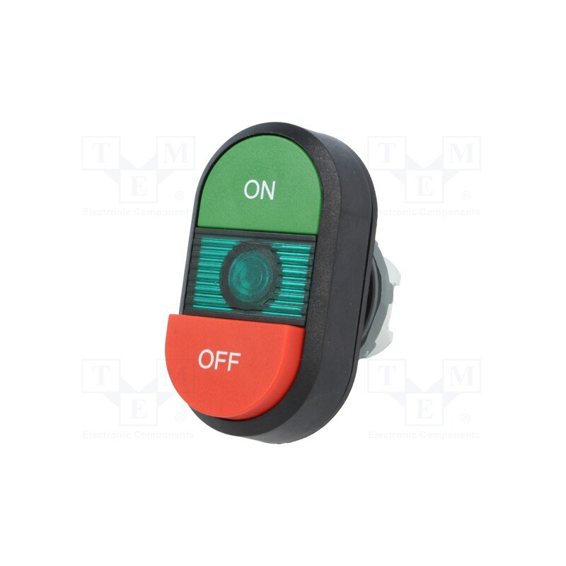 1 pcs x ABB - 1SFA611143R1102 - Switch: double, 22mm, Stabl.pos: 1, green-red, MLB-1, IP66, Pos: 2