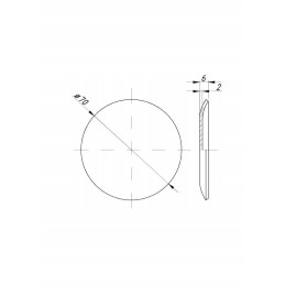 Front axle body cap c 385