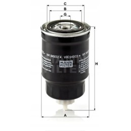 Mann fuel filter nissan terrano ii r20