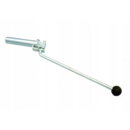 Pin with lever 31x500mm