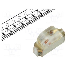 5 pcs x KINGBRIGHT ELECTRONIC - KPBA-3010ESGC - LED, SMD, 1104, red/green, 3x2x1mm, 140°, 2÷2.5/2.2÷2.5V, 20mA