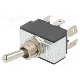 1 pcs x SWITCH COMPONENTS - TB1-2D-DC-1 - Switch: toggle, Pos: 2, DPDT, ON-ON, 21A/14VDC, 50mΩ, 12N, TB/TB1