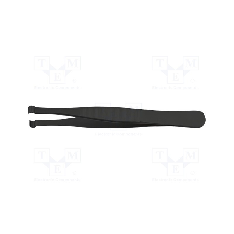 1 pcs x BERNSTEIN - 5-014-7-13 - Tweezers, Blade tip shape: round, Tweezers len: 120mm, ESD