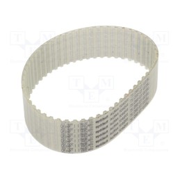 1 pcs x OPTIBELT - T5 280 2577ZA - Timing belt, T5, W: 25mm, H: 2.2mm, Lw: 280mm, Tooth height: 1.2mm
