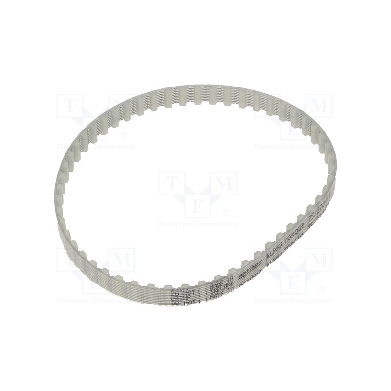 1 pcs x OPTIBELT - T5 270 677ZA - Timing belt, T5, W: 6mm, H: 2.2mm, Lw: 270mm, Tooth height: 1.2mm