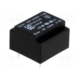 1 pcs x HAHN - BV 201 0149 - Transformer: encapsulated, 0.35VA, 230VAC, 18V, 19mA, PCB, BV
