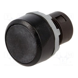 1 pcs x ABB - 1SFA616160R1006 - Switch: push-button, 22mm, Stabl.pos: 1, black, none, IP66, flat